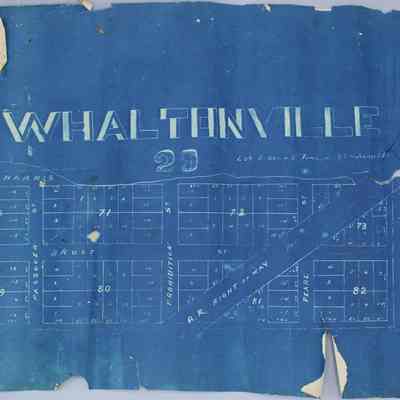 Whaltonville Plat Map Lot 5 Section 29: © Key West Art & Historical Society