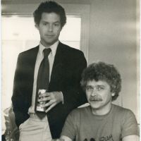 Brewster Chamberlin and an Unknown Man