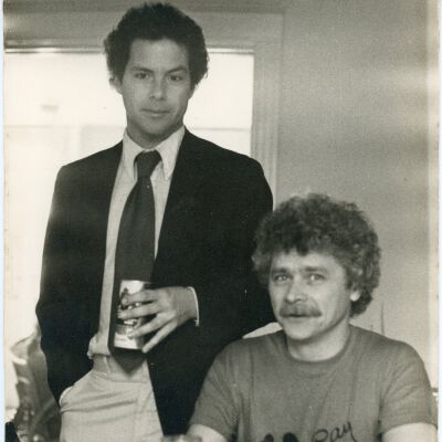 Brewster Chamberlin and an Unknown Man