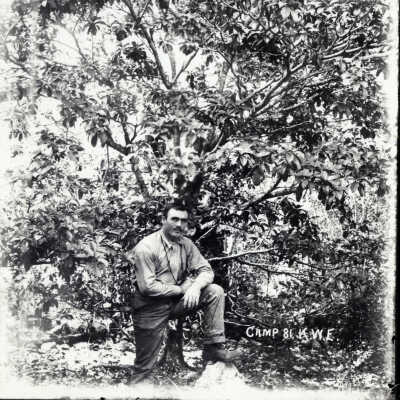 Florida East Coast Railway Worker at Camp 81