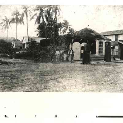 Children Outside A House
