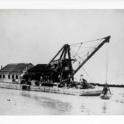 Florida East Coast Railway Dredge
