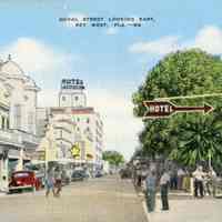 Duval Street Looking East, Key West, Fla.