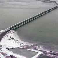 Aerial View of Bahia Honda Bridge