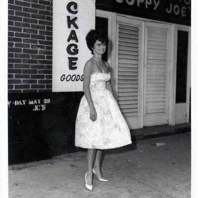Unknown Woman Outside Sloppy Joe's Bar