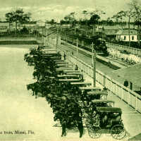 Waiting for the Trains, Miami, Fla.