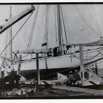 FLYING CLOUD on the Ways