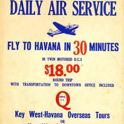 Aerovías Q Advertisement Poster