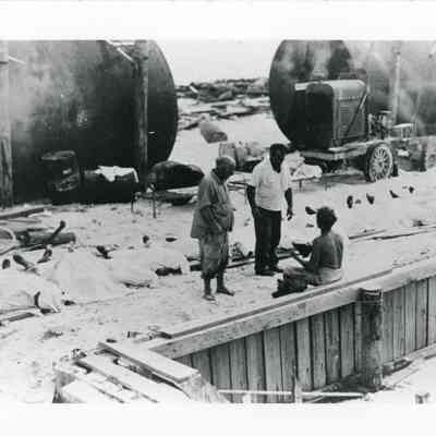 Aftermath of Labor Day Hurricane of 1935