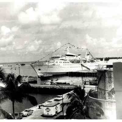 Cruise Ship SUNWARD Docked in Key West