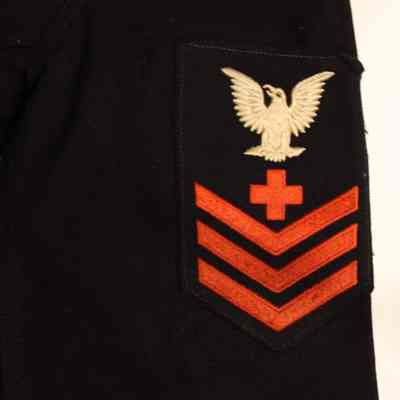 U.S. Navy Pharmacist's Mate First Class Uniform Jumper: © Key West Art & Historical Society