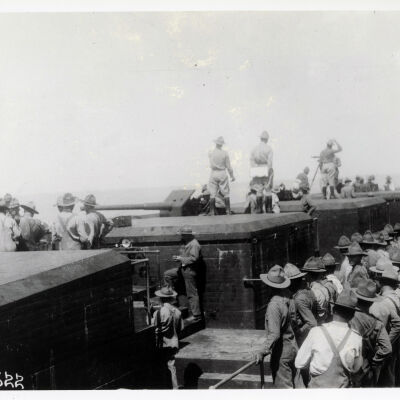 National Guard at Fort Zachary Taylor