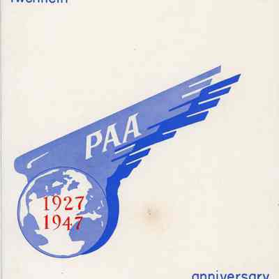 Pan Am 20th Anniversary Program