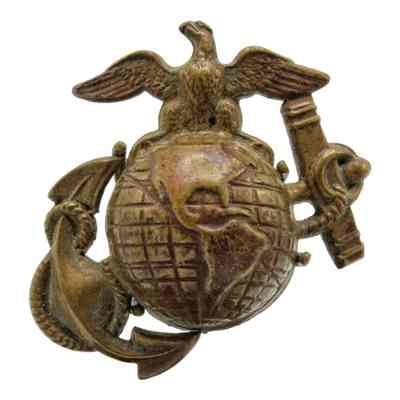 US Marine Corps Hat Badge