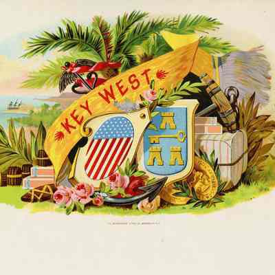Key West Cigar Label