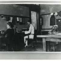 Interior of the U.S. Navy Medical Corp Office