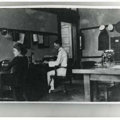 Interior of the U.S. Navy Medical Corp Office