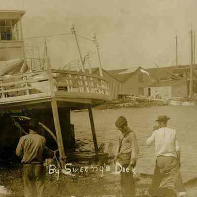 Hurricane Damage at Key West Waterfront