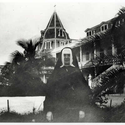 Nun at the Convent of Mary Immaculate