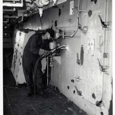 U.S. Navy Welder