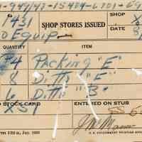 Shop Stores Issued Receipt
