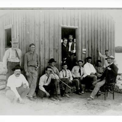 Florida East Coast Railway Construction Workers