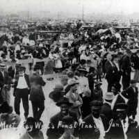 Arrival of the First Florida East Coast Railway Train to Key West