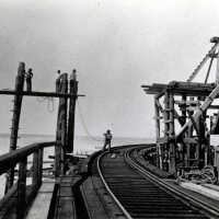 Florida East Coast Railway Bridge Construction