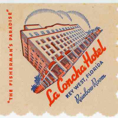 La Concha Hotel Napkin