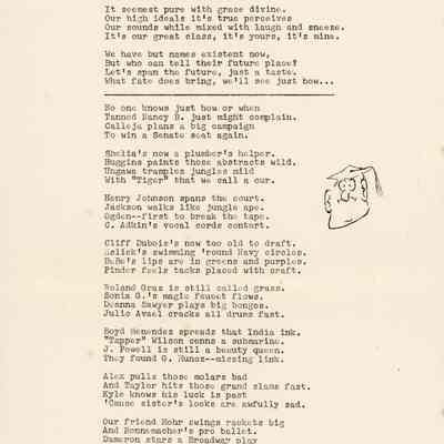 Key West High School Class of 1962 Poem