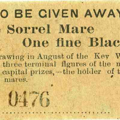 Key West Lottery Ticket