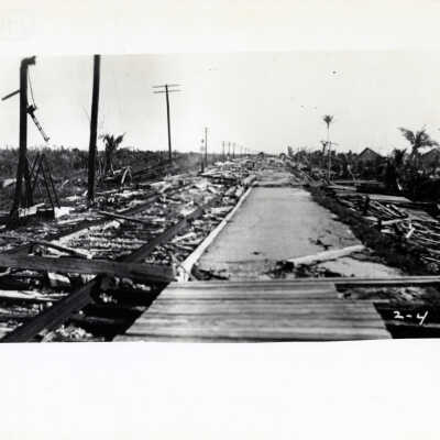 Labor Day Hurricane Destruction