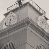 City Hall Clock Installation