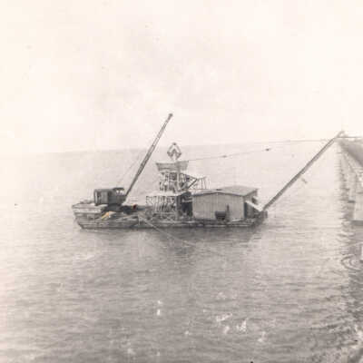 Overseas Highway Cement Barge