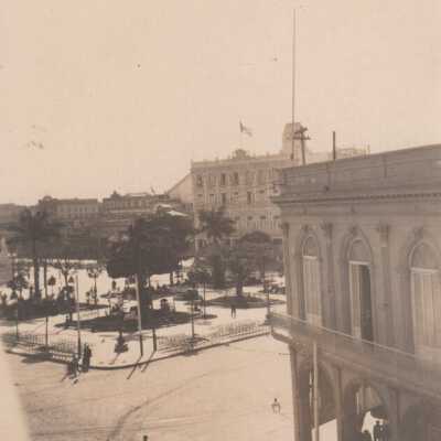 Cuban street scene: Copyright: © Key West Art & Historical Society; Origformat: Print-Photographic