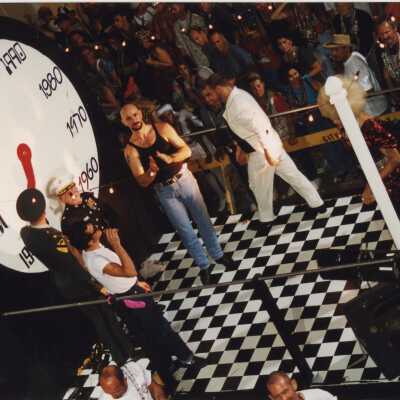 A float in the parade.