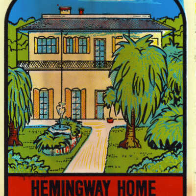 Hemingway Home Travel Decal