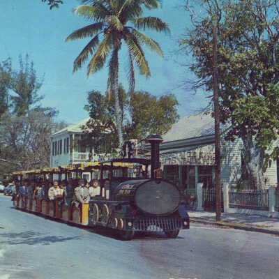 The Conch Tour Train, Key West, Florida