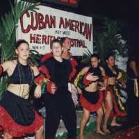 A float in the parade.