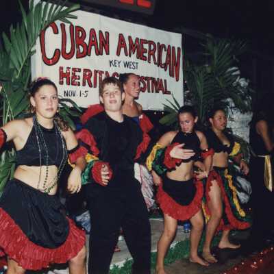 A float in the parade.