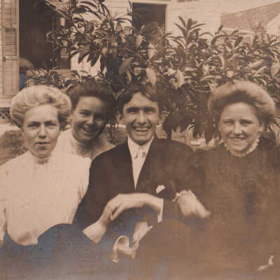Unknown man and women