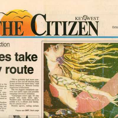 Multiple articles in the Key West Citizen about Fantasy Fest.