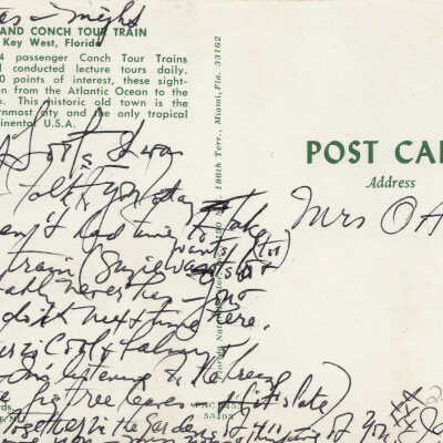 Conch Tour Train: © Key West Art & Historical Society