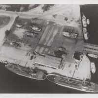          Aerial view of ships
   