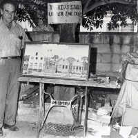 Mario Sanchez in his Studio Under the Trees