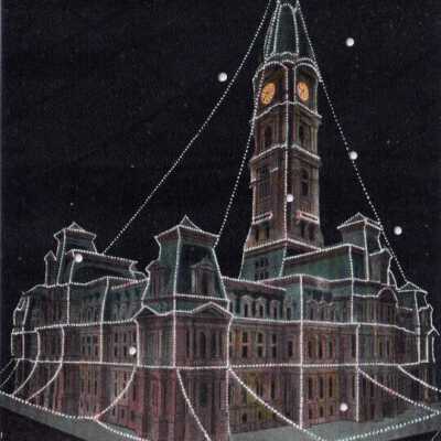 City Hall by Night, Philadelphia