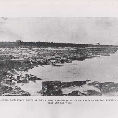 Coral Rock Beach, north of Fort Taylor
