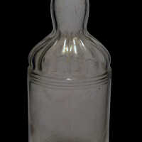 Clear Alcohol Bottle