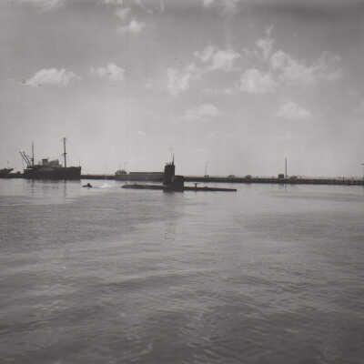 US Navy Submarine During Navy Day