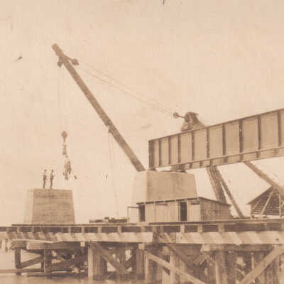 Bahia Honda bridge construction